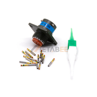 Connecteur MIL-DTL-38999 série II MS27497T10B35S bride de prise femelle 13Pin sertissage N Orientation