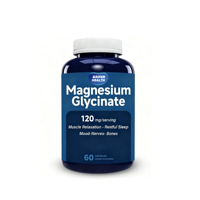 Compléments alimentaires 3-en-1 au glycinate de magnésium OEM/ODM, capsules et comprimés de glycinate de magnésium 400 mg 500 mg