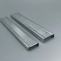 Perfil de Acero Galvanizado Ligero para Techo, 30x9mm 3660mm, para Suministro de Materiales de Construcción en Malasia