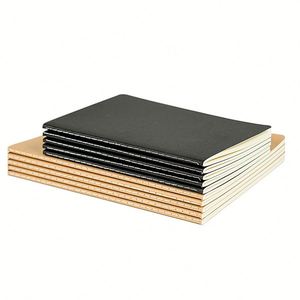 Libreta de Oficina Creativa con Logotipo Personalizado, Papelería para Estudiantes, Cuaderno de Papel Kraft con Costuras - Product Image 1