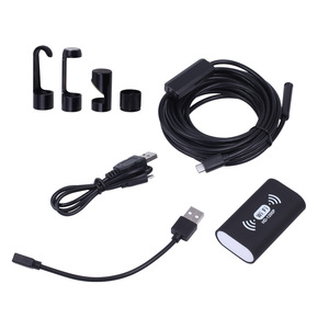 WiFi Endoscope Camera 8mm Lens 1000mm Length Car Inspection Tool With Split Pipeline Design Battery Powered HD 1200P - Product Image 1
