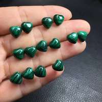 Boucles d'oreilles en malachite naturelle, argent 925 incrusté, forme cœur/geometrie, design original, luxe léger, haut de gamme, vente en gros et au détail pour femmes