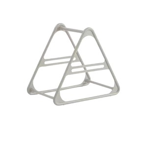 Clothing Organizer Hanger <b>Storage</b> Rack Space Saving Gray Rectangle Hook Type For <b>Clothes</b> And Accessories - Product Image 5