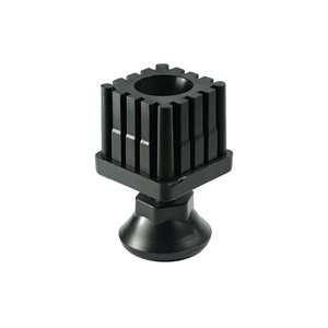 Punta de Tubo Cuadrado Ajustable de Diseño Moderno de 40*40mm para Patas de Mesa de Centro y Sillas - Product Image 1