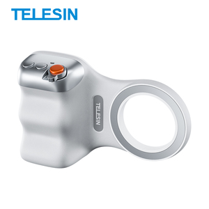 Tay cầm chụp ảnh điện thoại TELESIN với điều khiển chụp từ xa không dây cho <span class=keywords><strong>iPhone</strong></span>, điện thoại thông minh Android, tay cầm chụp ảnh điện thoại từ tính - Product Image 3