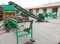 Machine à fabriquer des blocs de terre cuite Vego, hydraulique, automatique, pour briques emboîtables, presse à murs multifonctionnelle 220-440V