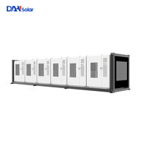 Système de stockage d'énergie solaire hybride tout-en-un 200 kWh 100 kWh, batterie LiFePO4 haute tension, conteneur IP55, refroidissement par air
