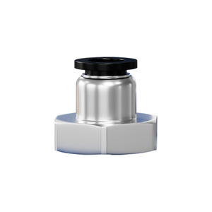 Conector Neumático Rápido Chen Chi, Rosca Interna de Cobre, Conexión Directa para Manguera de Aire PCF4 01 6 01 8 02 10 03 - Product Image 1
