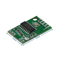 CA-6928 (6912) V1.6 5.0V Módulo Receptor de Audio Bluetooth, Placa Bluetooth sin Amplificador, PCBA Bluetooth