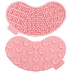 Alfombrilla de Silicona Impermeable para Mascotas, Antideslizante, de Secado Rápido, para Perros y Gatos, Diseño Moderno con Patrón Sólido para Comida - Product Image 2