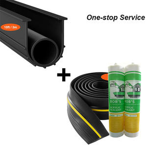 Bande d'étanchéité universelle pour bas <span class=keywords><strong>de</strong></span> <span class=keywords><strong>porte</strong></span> <span class=keywords><strong>de</strong></span> garage <span class=keywords><strong>de</strong></span> 20 pieds, bande <span class=keywords><strong>de</strong></span> protection contre les intempéries DIY - Product Image 4