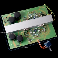 Kits de bricolage classe A carte d'amplificateur Audio HIFI British Music Fax a1 droit sculpté 20W x 2 stéréo Amplificador Audio