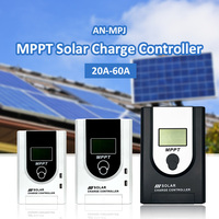 Contrôleur de charge solaire MPP 10A 24V 72V pour batterie au lithium domestique