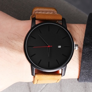 <span class=keywords><strong>Orologio</strong></span> al quarzo classico da <span class=keywords><strong>uomo</strong></span> per occasioni business casual - Cassa in acciaio inossidabile, <span class=keywords><strong>cinturino</strong></span> in ecopelle, <span class=keywords><strong>orologio</strong></span> non impermeabile - Product Image 4