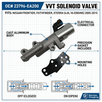 Vanne de commande d'huile moteur OEM, solénoïde VVT 23796 EA200 pour Nissan Infiniti EX35 FX35 G35 M35 QX56, remplace 23796 EA200A