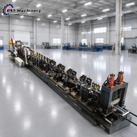 Machine de formage à froid entièrement automatique à commande PLC pour profilés en C, ligne de production rapide pour structures en acier
