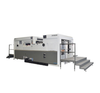 Machine automatique électrique de pliage et de découpe à plat pour feuilles de carton ondulé, haute stabilité pour boîtes en carton