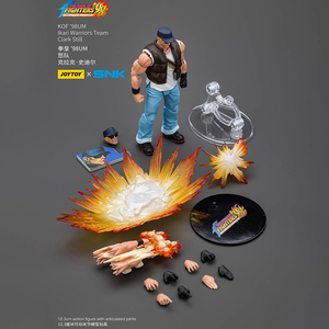 Joytoy โมเดลนักรบ KOF98UMIkari เลโอนาเฮเดิร์น JT01727แอคชั่นขนาด1/18สามารถเคลื่อนย้ายได้โมเดลฟิกเกอร์ที่เก็บสะสมได้ - Product Image 6