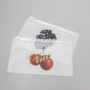 Bolsas de plástico para joyería con cierre hermético, diseño de lujo, con logotipo, en PVC esmerilado. - Product Image 5