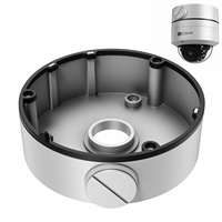 Boîtier de jonction pour caméra de sécurité 4COVR, installation de projet CCTV, en alliage d'aluminium, entièrement métallique, étanche, pour caméra IP PoE anti-vandalisme