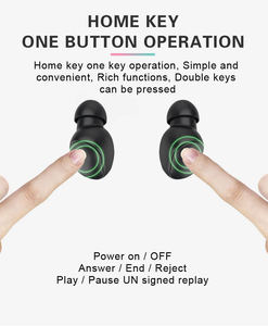 Điện thoại thiết bị điện tử không dây TWS chơi game màn hình A6S Tai nghe tai nụ bluetooths Tai nghe không dây - Product Image 4