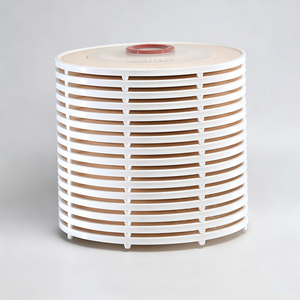 Module de filtration profonde <span class=keywords><strong>série</strong></span> Zeta, filtre lenticulaire empilable de remplacement, 12 pouces, 16 cellules, pour la filtration de bière, de vin et de liquides - Product Image 2