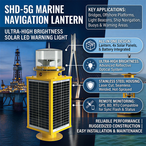 Balise marine solaire avec fonction de surveillance et de télémétrie à distance - Product Image 2