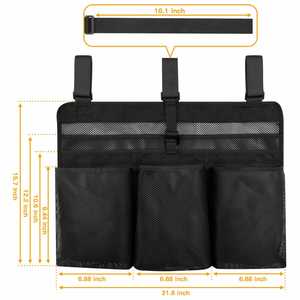 Bolsa plegable para secar platos de camping, escurridor de vajilla portátil de malla, organizador para autocaravanas y campistas - Product Image 2
