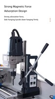 Perceuse magnétique industrielle TC50H à vitesse variable, outil de perçage électrique portable, machine de forage à noyau, produit personnalisé