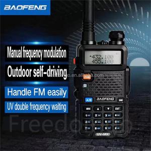 Walkie Talkie Analógico Tribanda UHF VHF FM para UV-5RX, Teléfono Móvil Portátil, Resistente al Agua IPX-1, 128 Canales, 5W, 7.4V - Product Image 2