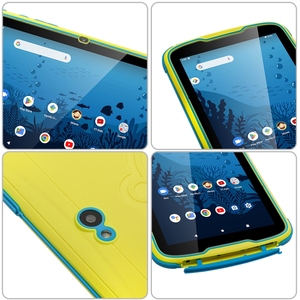 Hỗ trợ Google chơi uniwa Boxchip Tab 8 4GB + 64GB 8 inch Android 13 Allwinner A523 Octa core CPU Wifi Kid máy tính bảng - Product Image 5