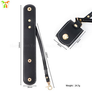 YY Stock al aire libre portátil toalla Clip Premium cuero pañuelo bolsa de almacenamiento multiusos guante bufanda ropa titular - Product Image 6