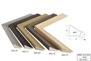 Hồ Sơ Gỗ Mat Màu Đen Veneer Gắn Kết Khung Tường Bằng Gỗ Khung Cho Vải Hình Ảnh Khung Gỗ Cho Bức Tranh Nghệ Thuật - Product Image 4