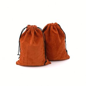 Custom High Quality Velvet Drawstring Pouch for Gift Jewellery Packaging Logo Printing Shoes <b>Socks</b> Dustbags Luxury <b>Fur</b> Shock - Product Image 4
