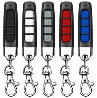 Télécommande universelle de porte 433MHz Télécommande de garage de copie à 4 touches Clonage de porte électrique Télécommande Duplicateur de clé