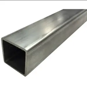 China 2x4 galvanizado quadrado e retangular tubular aço preço