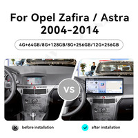 Navigateur GPS tactile Android ZWNAV 15,8 pouces pour Opel Zafira / Astra 2004-2014 avec CarPlay Android Auto 5G/WiFi Carte mondiale