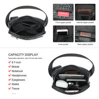 Tas Selempang Kecil Vintage Pria Desainer Sacoche Homme Kulit Asli Tahan Air Ringan Tahan Lama Berkualitas Tinggi Selempang Bahu