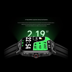 Reloj inteligente de llamadas Bluetooth con conteo de pasos, monitoreo de frecuencia cardíaca, notificaciones push de información de salud - Product Image 1