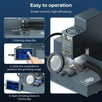 XWITZEAL Q1 rectifieuse de puce CNC automatique pour iPhone 13 14 15Pro Android Touch IC CPU cadre polissage outil de réparation de téléphone