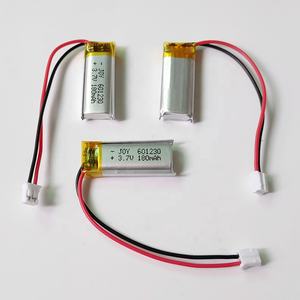 Перезаряжаемая <span class=keywords><strong>3</strong></span>,7 В 180 мАч 601230 литий-полимерная батарея с печатной платой и разъемом в наличии для электронных продуктов - Product Image 6