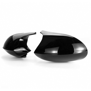 Jeu de capuchons de rétroviseurs style M pour BMW E81 / E82 / E87 / E88, noir brillant - Product Image 4