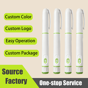 Green 10mg Single Use Peptide <b>Pen</b> with Sterile Packaging <b>Box</b> Disposable Fixed Dose Precision Liquid Delivery Applicator Tool - Product Image 3