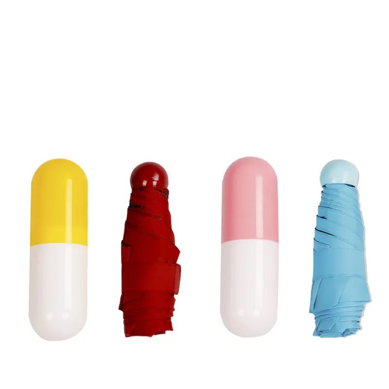Nuoxin guarda-chuva de pílulas, mini cápsula personalizada de alta qualidade para viagem para promoção