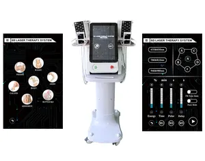 Laser Lipolysis Lipolaser Slimming Machine 6D With 635nm, 350nm, 780nm, 810nm, 940nm, 980nm