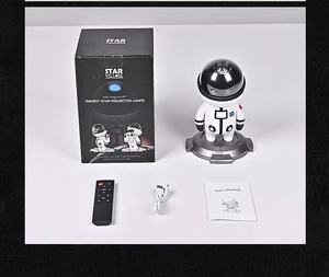 Lámpara led inteligente alien sky night, proyector de luz con altavoz bt, <span class=keywords><strong>starboy</strong></span>, galaxy star - Product Image 4