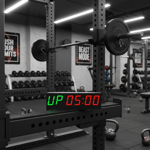 Chronomètre numérique LED magnétique électronique professionnel de gros pour salle de sport, <span class=keywords><strong>horloge</strong></span> <span class=keywords><strong>murale</strong></span>, montre de sport haute précision pour la gym - Product Image 1