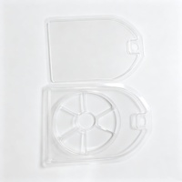 Emballage sous blister en PET anti-rayures haute transparence pour leurres durs et cuillères, pour matériel de pêche haut de gamme, impression personnalisée de logo et de code-barres