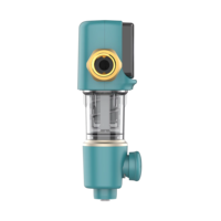 Préfiltre à noyau en acier inoxydable avec grattoir à eau, maille en acier inoxydable de 40 m pour l'élimination des sédiments, usage domestique, certifié NSF