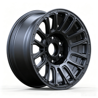 Jantes personnalisées en métal mat de couleur gris fusil 17"/18"/20" 8J/8.5J/9J PCD 6X114.3 6x139.7 pour Nissan/Mitsubishi/Isuzu/Hyundai / Kia/Great Wall/Haval